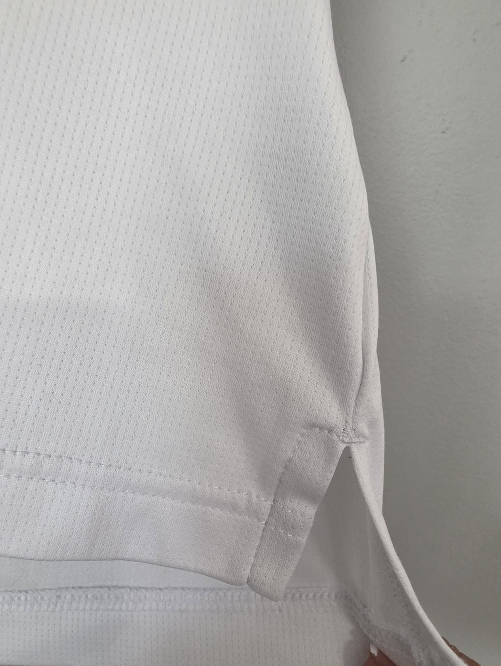 adidas White Tank Top with Black Logo - Picture 3 of 7